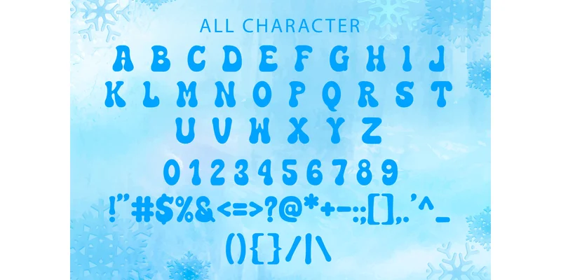 Winter Groovy Font by Densu Creative — Display Font — thumbnail 6