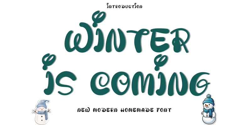 Winter is Coming Font by PiPi Creative — Display Font