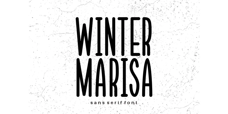 Winter Marisa Font by ade studio by ade studio — Sans Serif Font