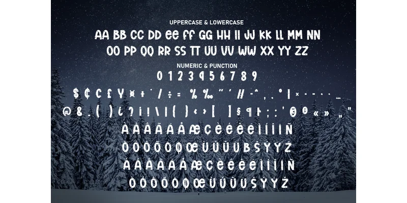 Winter Starnight Font by andikastudio — Display Font — thumbnail 7