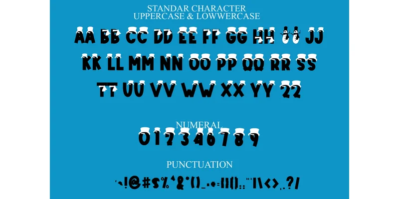 Winter Vacation Font by FreshTypeINK — Display Font — thumbnail 3