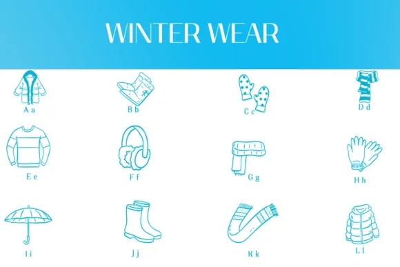 Winter Wear by Heartcraft Atelier — Dingbats Font — thumbnail 2