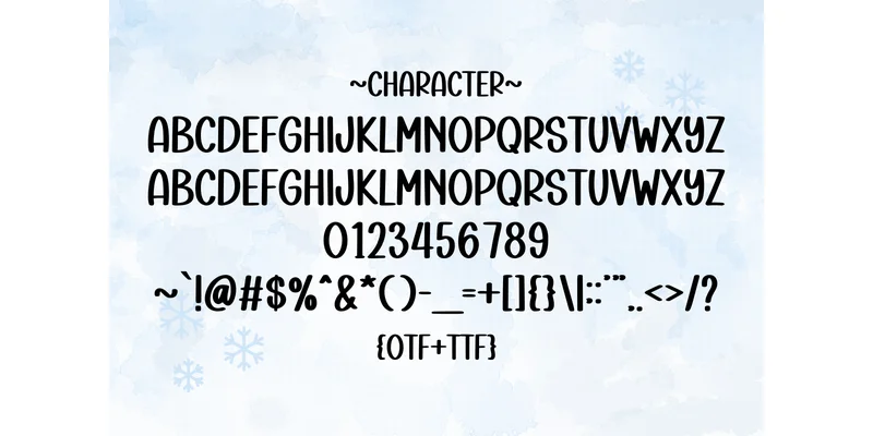 Winter Wonder Font by SiapGraph — Sans Serif Font — thumbnail 3