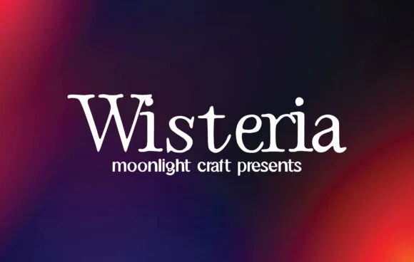 Wisteria by moonlight craft — Slab Serif Font