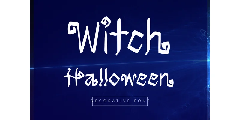 Witch Halloween Font by Cutie Kate Studio by Cutie Kate Studio — Decorative Font
