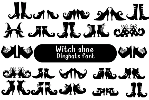 Witch Shoe by Nongyao — Dingbats Font
