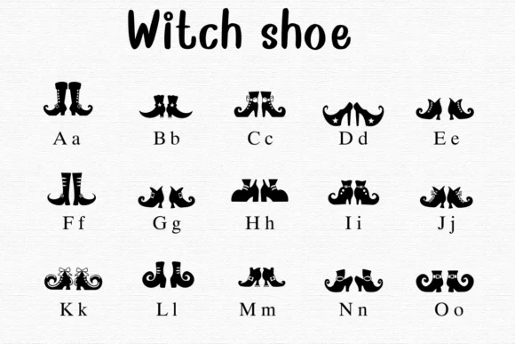 Witch Shoe by Nongyao — Dingbats Font — thumbnail 2