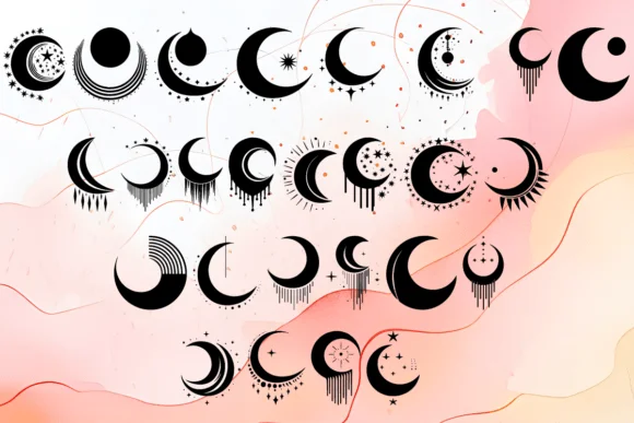 Wonderful Moon by MOMAT THIRTYONE — Dingbats Font — thumbnail 2