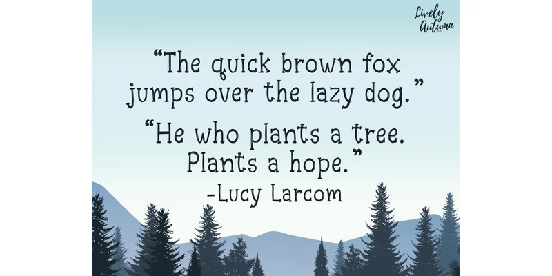 Woodland Font by LivelyAutumn 11.11 by LivelyAutumn 11.11 — Serif Font — thumbnail 4