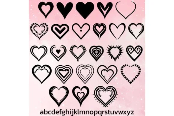 World of Heart by MOMAT THIRTYONE — Dingbats Font — thumbnail 3