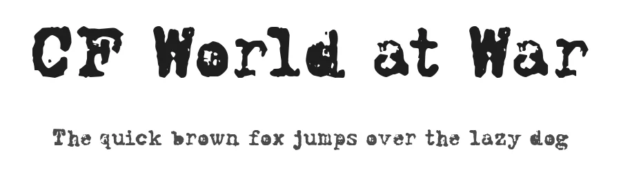 CF World at War