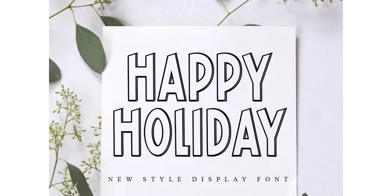 Wrap Font by PAYJHOshop by PAYJHOshop — Display Font — thumbnail 3