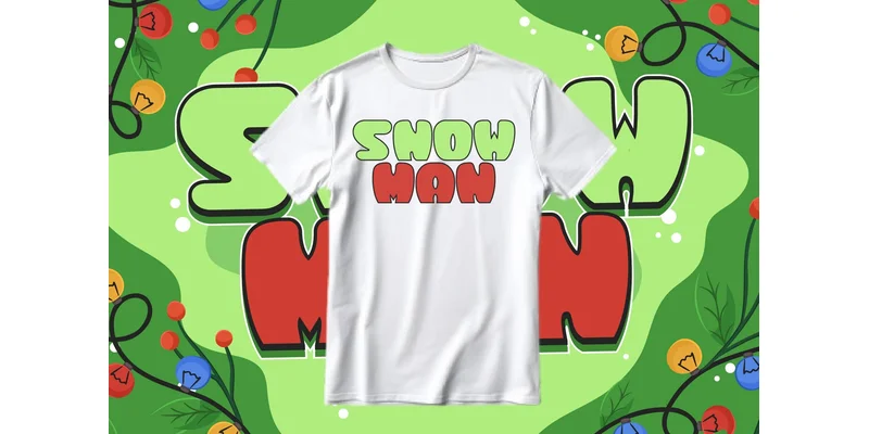 Xmas Groovy Font by Kido Studio by Kido Studio — Display Font — thumbnail 4