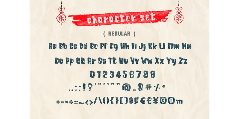 Xmas Story Font by keng graphic by keng graphic — Display Font — thumbnail 4