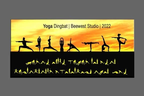 Yoga by wisudyantoro — Dingbats Font