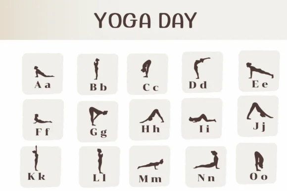 Yoga Day by Ketsarin — Dingbats Font — thumbnail 2