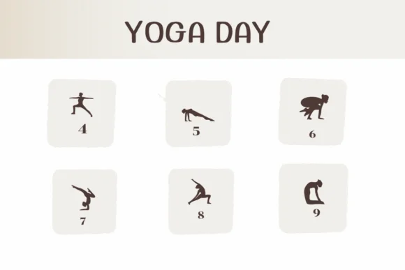 Yoga Day by Ketsarin — Dingbats Font — thumbnail 4