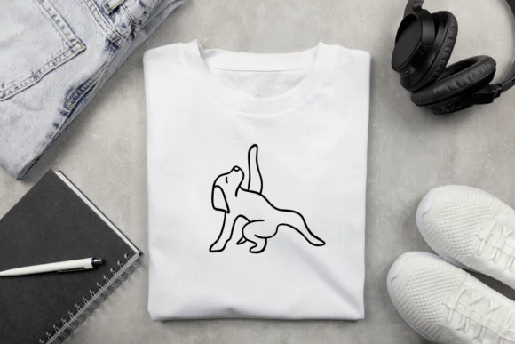 Yoga Dog Poses by Heartcraft Atelier — Dingbats Font — thumbnail 5