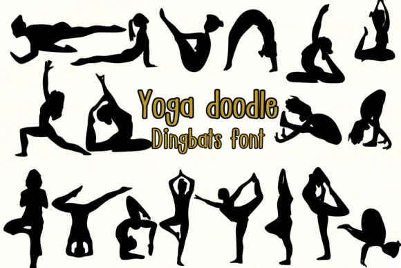 Yoga Doodle by Nongyao — Dingbats Font