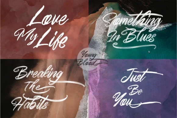 Young Blood by feydesign — Color Fonts Font — thumbnail 6