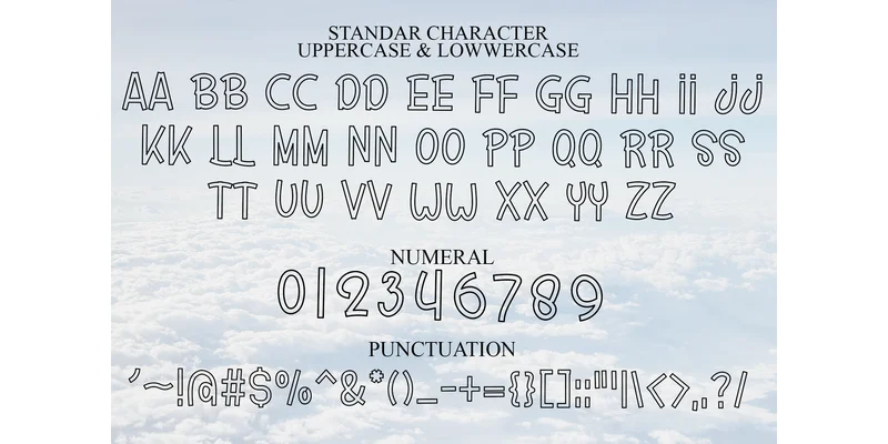 Yupi Candy Font by PiPi Creative by PiPi Creative — Display Font — thumbnail 7
