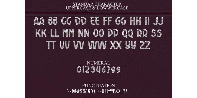 Zebra Font by PiPi Creative by PiPi Creative — Display Font — thumbnail 7