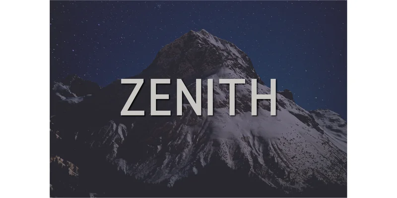 Zenith Font by A Christie by A Christie — Sans Serif Font