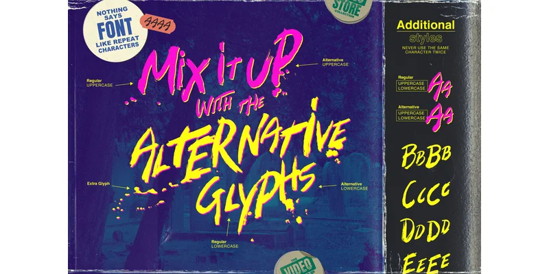 Zombie Punks Font by wingsart — Display Font — thumbnail 5