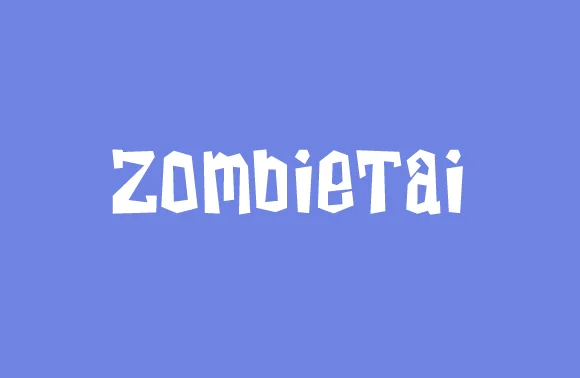 ZombieTai by jeffbensch — Slab Serif Font