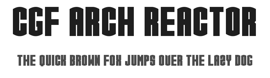 CGF Arch Reactor
