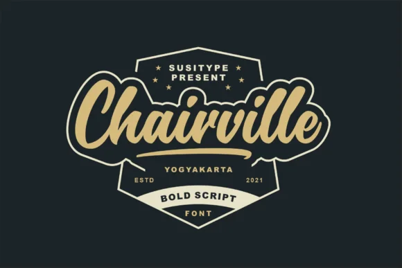 Chairville Font by susitype — Script Handwritten Font