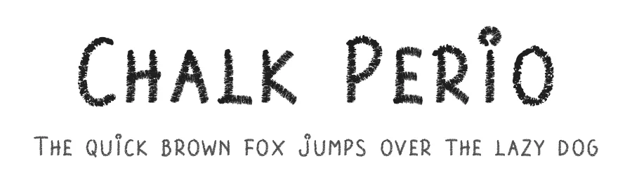 Chalk Perio by Prioritype Co — Script Handwritten Font
