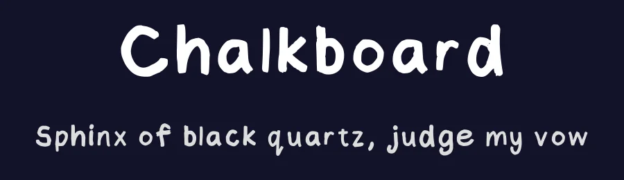 Chalkboard by Florence S — Script Handwritten Font — thumbnail 2