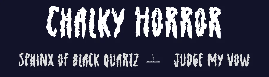 Chalky Horror by JSH creates — Decorative Font — thumbnail 2