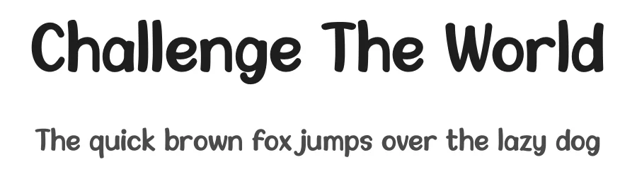 Challenge The World