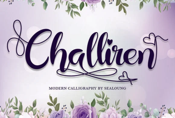 Challiren Font by Sealoung — Script Handwritten Font