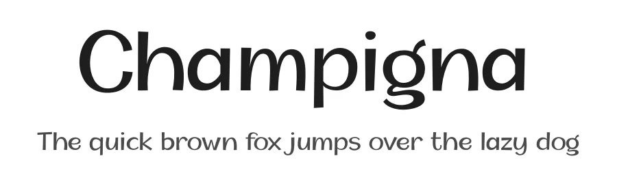Champigna by Royaltype β Decorative Font