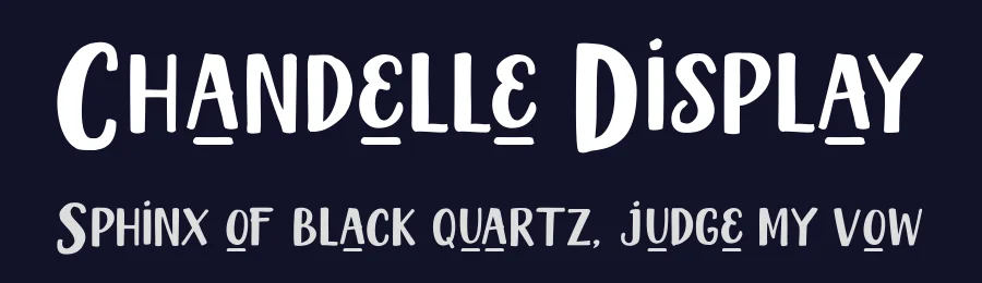 Chandelle Display by Cooldesignlab — Script Handwritten Font — thumbnail 2