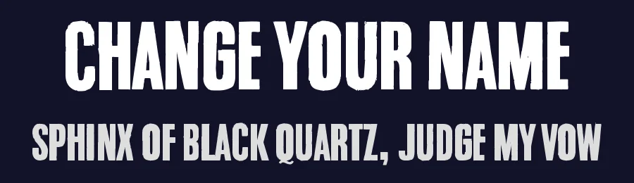 Change Your Name by Juha Korhonen — Decorative Font — thumbnail 2