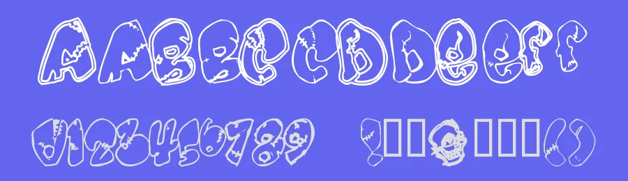 Chankenstein by Fontalicious — Decorative Font — thumbnail 3