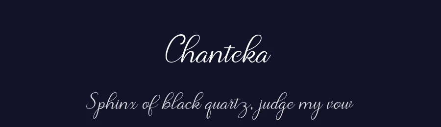 Chanteka by mahyud creatif — Script Handwritten Font — thumbnail 2