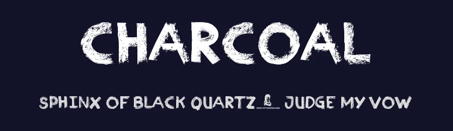 Charcoal by JSH creates — Decorative Font — thumbnail 2