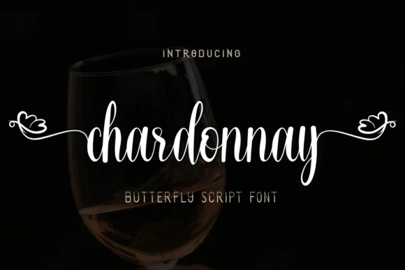 Chardonnay Font by WinType — Script Handwritten Font