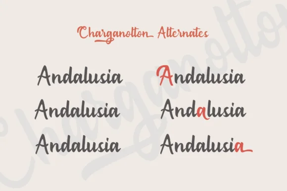 Charganolton Font by ahweproject — Script Handwritten Font — thumbnail 2