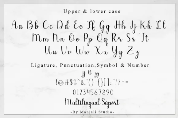 Chariska Font by Manjalistudio — Script Handwritten Font — thumbnail 8