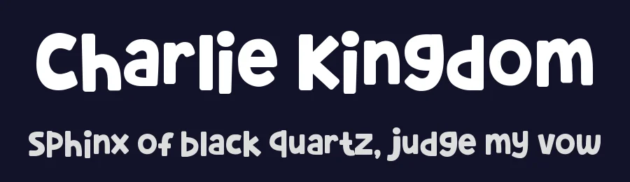 Charlie Kingdom by Tokopress — Decorative Font — thumbnail 2