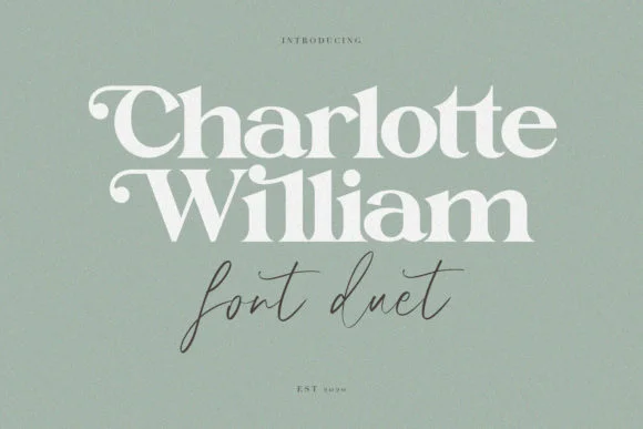 Charlotte William Font by Maulana Creative — Wedding Font