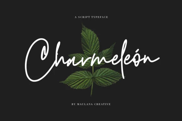 Charmeleon Font by Maulana Creative — Script Handwritten Font