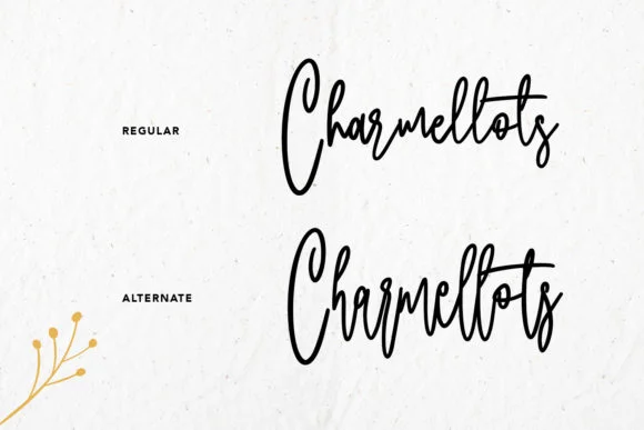 Charmellotes Font by Maulana Creative — Script Handwritten Font — thumbnail 3
