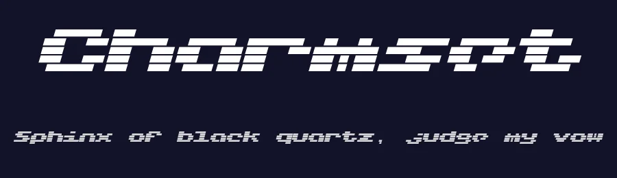 Charmset by Neoqueto — Display Font — thumbnail 2
